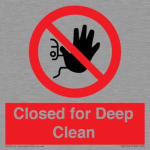 Closed for Deep Clean